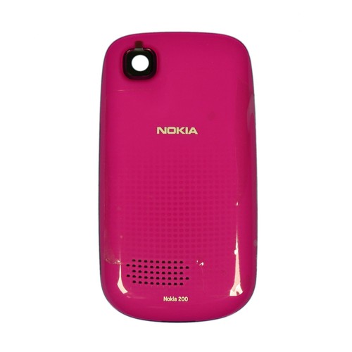 Back Door For Nokia Asha 200 201 Phone Battery Cover Housing Replacement Pink - Picture 4 of 12