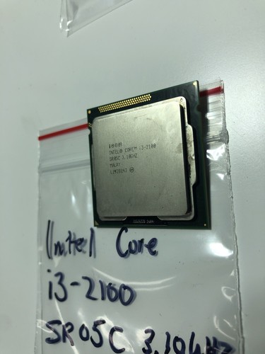 INTEL CORE i3-2100 3.1GHz SR05C CPU SOCKET LGA1155 - Picture 2 of 2