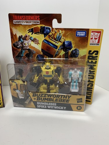 Hasbro Transformers Buzzworthy BUMBLEBEE SPIKE Witwicky 2 Pack & Starscream - Picture 3 of 12