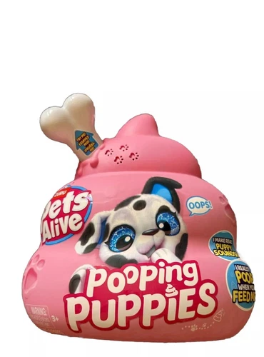 Pets Alive Pooping Puppies Interactive Plush by ZURU - Picture 2 of 11