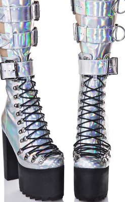 dolls kill platform boots