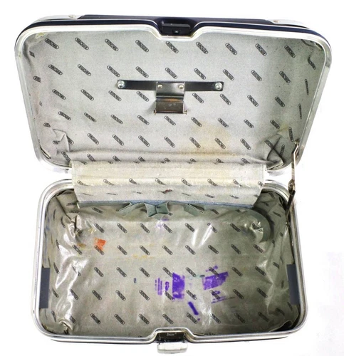 RIMOWA Limbo 814.38 Beauty Case Night Blue Luggage w/ Lock Travel Cosmetic Bag - Picture 11 of 11