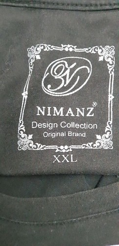 NIMANZ DISIGN COLLECTION BRAND MAN AMAZING T-SHIRT size: XXL - Picture 8 of 8