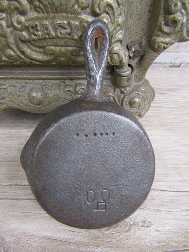 Forno giocattolo in ghisa nichelata Hubley Eagle vintage anni '20 campione venditore - Foto 14 di 14