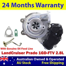 Turbo Pros Upgrade Turbo Charger + Oil Feed Pipe For Toyota Prado 1GD-FTV 2.8L