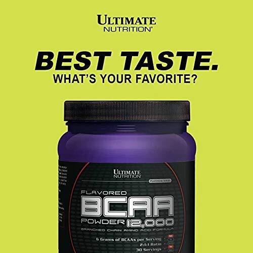 Ultimate Nutrition Flavored BCAA Powder 12,000, Post Workout Recovery Drink, 3g - Picture 5 of 7