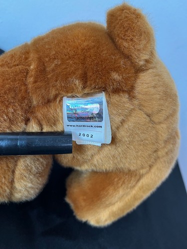 Hard Rock Cafe Guadalajara Collectible Teddy Bear - 2002 Limited Edition Plush - Picture 9 of 11