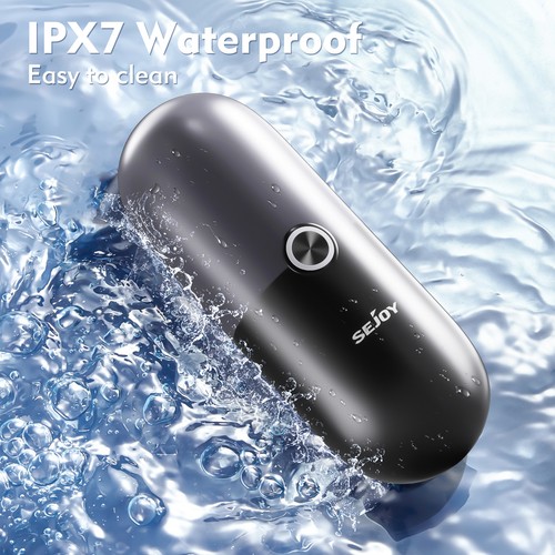 SEJOY Mini-Shave Portable Electric Shaver Beard Trimmer Razor USB Charge Travel - Picture 7 of 10