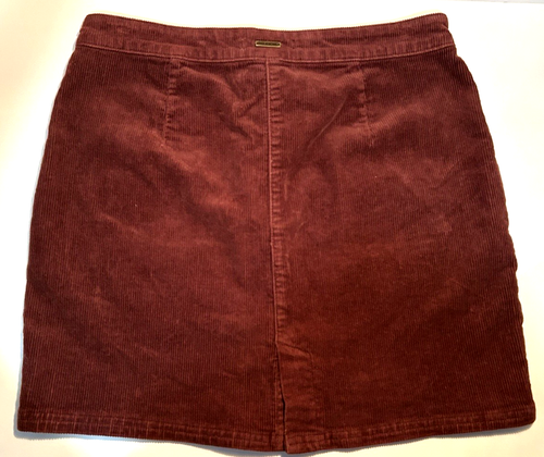 Women's Billabong Brown Corduroy Skirt - Stretch - Size 5 / 29 Waist - Picture 5 of 9