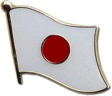 Japan Japanese Country Flag Bike Motorcycle Hat Cap lapel Pin 