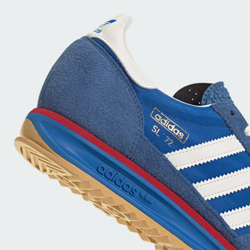 Adidas Originals Herren SL 72 RS SCHUHE in Blau/Kernweiß/Besser Scharlach - Bild 6 von 9