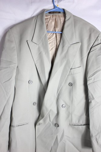 Brandini Mens Jacket Size 44R Taupe Made In Canada Lined - Picture 10 of 10
