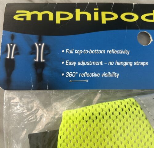 Amphipod Reflective Vest LuminousLite Yellow Lightweight One Size Fits All NEW - Picture 3 of 6