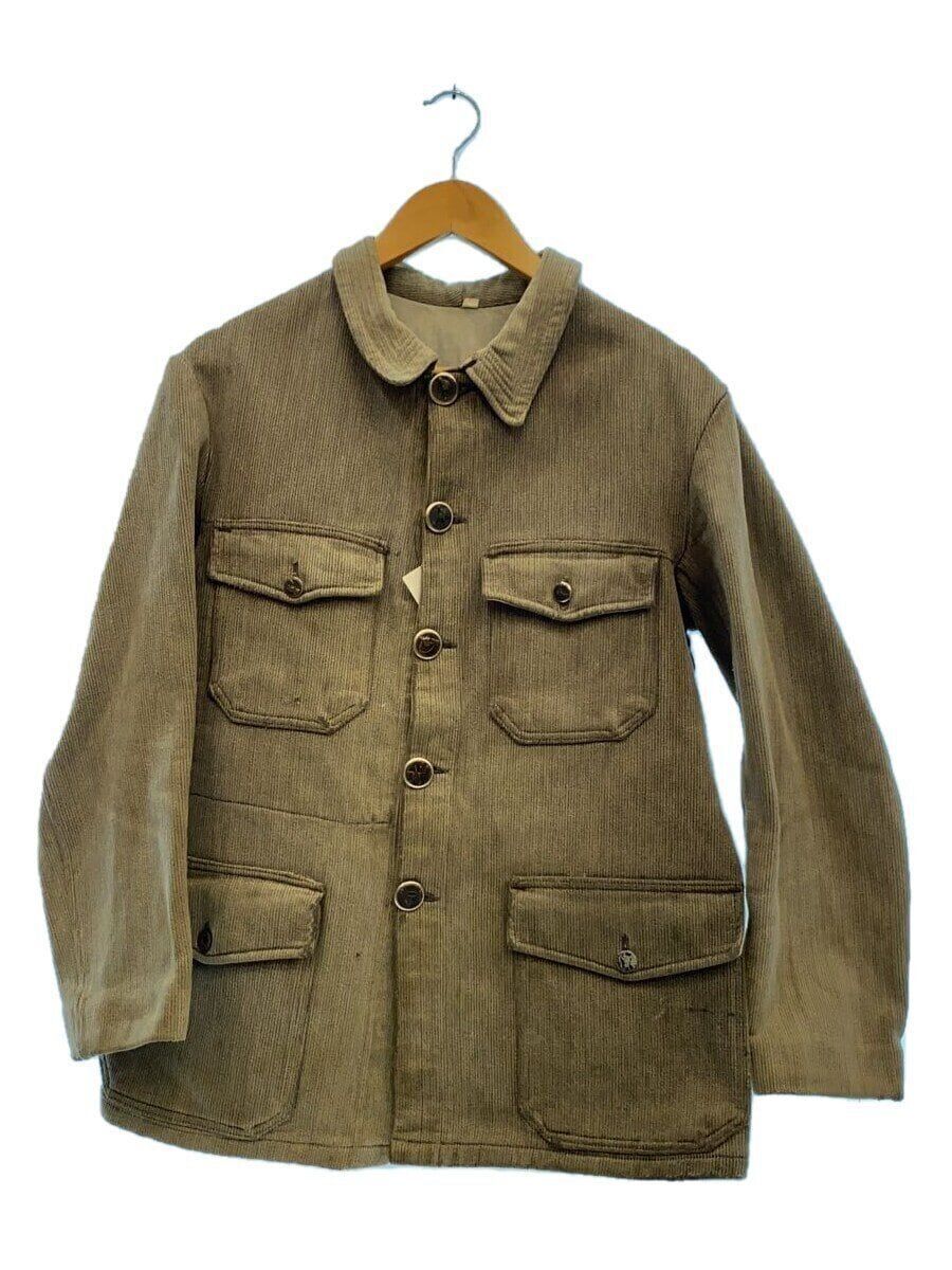 ジャケット・アウター Vintage French pique hunting jacket 50-60s French Vintage Hunting Pique Jacket With Animal