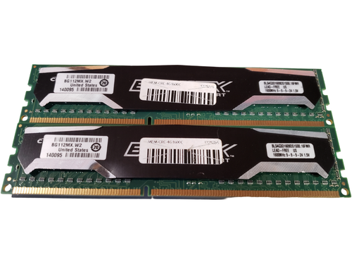 (2 Piece) Crucial Ballistix Sport BLS4G3D1609DS1S00 DDR3-1600 8GB (2x4GB) Memory