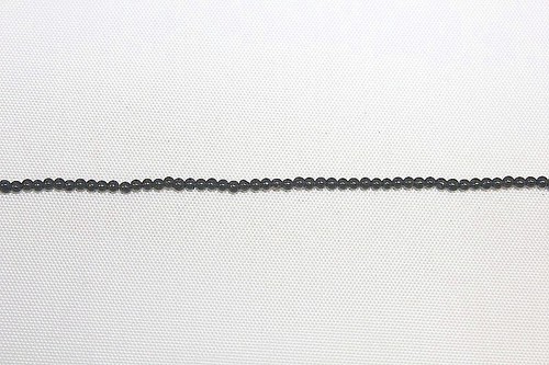 "Cuentas de piedra genuina - dos (2) hebras de 14-15" * ónix negro * y * piedra negra * - Imagen 30 de 33