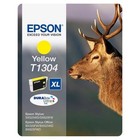 1 Cartouche d'Encre Originale Jaune Yellow T1304 XL  EPSON