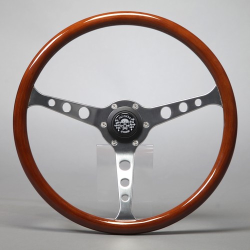 Wood steering wheel sport steering wheel wood 380 mm hub VW Bus T3 Dehler professional Syncro LLE LT35 - Picture 2 of 4