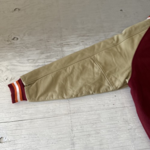 Vintage 90s NCAA Nike Virginia Tech Hokies Letterman Jacket Sz Large - Bild 21 von 24