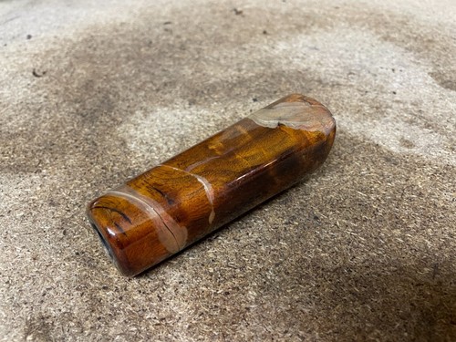 GENUINE RANGE ROVER VOGUE SE P38 WALNUT WOOD WOODEN HANDBRAKE HANDLE SHAFT - Picture 4 of 8