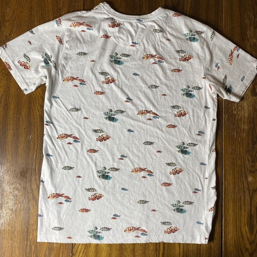 Cactus Man by Ricky Singh Tee Size Small Clown Fish Graphic Soft Cotton T-Shirt - Imagen 3 de 7