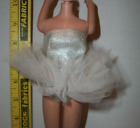 Vintage Barbie - 1961 - 1965 Ballerina #989 Silver Tutu Only Fair Cond Lot A7
