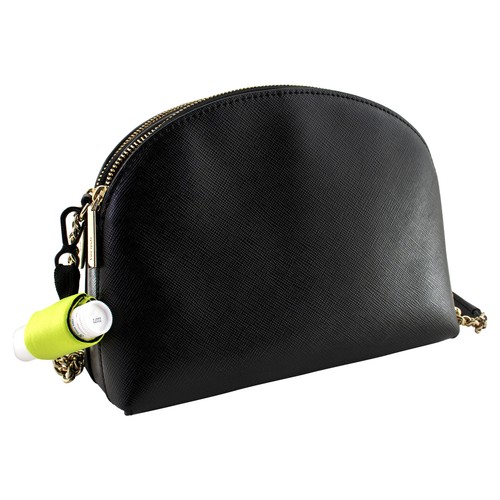 1 Green Clip-On Neoprene Sleeve Lip Balm Holster LIPSTICK HOLDER Key Chain - Picture 6 of 7