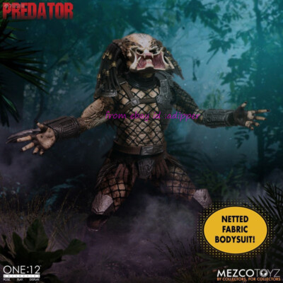 Perfect Mezco Toyz 1/12 Predator Action Figure In Stock