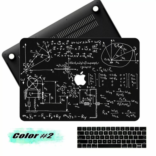 Estuche rígido de goma mate para computadora portátil + cubierta de llave para nuevo Macbook Pro Air 13" M1 M2 - Imagen 10 de 34