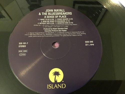 John Mayall & the bluesbreakers - A sense of place - Island records Europe 2014 - Picture 3 of 4