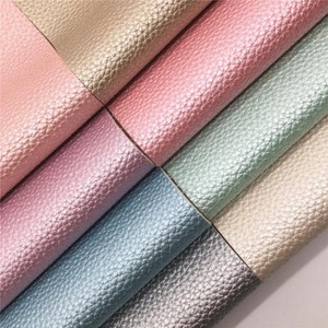 Soft-Pearl-Lustrous-Lychee-Faux-Leather-Fabric-Vinyl-Bags-Craft-Material-Decor
