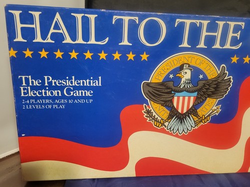 vintage 1987 Hail to the Chief presidential election Board game Complete used,gc - Bild 2 von 12