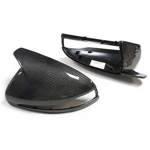 For Benz W205 W222 W213 W253 Carbon Fiber Side Wing Mirror Cover Cap Replacement - Picture 2 of 8