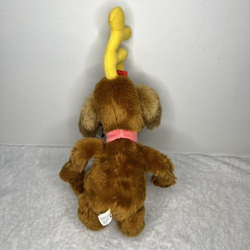 Dr Seuss Grinch Max The Dog Reindeer Plush 16" Manhattan Toy Company 2007 - Picture 2 of 5