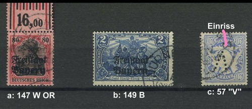 Bayern 57, 147 OR, 149 B, Dienst 5, 11 II (geprüft) gestempelt #g751 - Picture 3 of 7