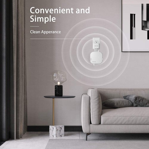 Wall Mount Holder for eero Pro 6 Home WiFi System-Simple and SturdyWhite(3 Pack) - Picture 8 of 9