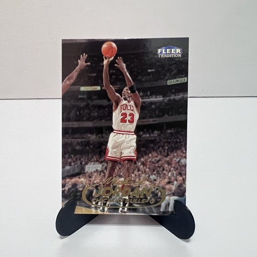 Michael Jordan Fleer Tradition Basketball Card #23 - NBA Fleer 98 99 - Picture 1 of 7