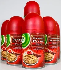 6 Air Wick Freshmatic Ultra Refills MRS CLAUS' APPLE PIE Discontinued HTF