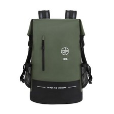 Waterproof Dry Bag 30L Boating Backpack for Travel Hiking Camping Bags for Ka...