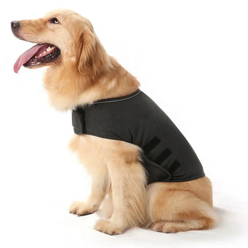 Breathable Pet Coat Dog Vest Jacket Shirt Stress Relief Calming Clothes Soothing - Image 2 of 4