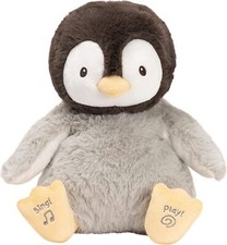 GUND luxury Gund Kissy Penguin [Singing and moving stuffed toy] 6059341 New
