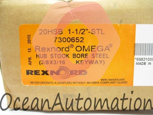 new 1pcs 7300652 20HSB 1-1/2"-STL REXNORD - Picture 4 of 4