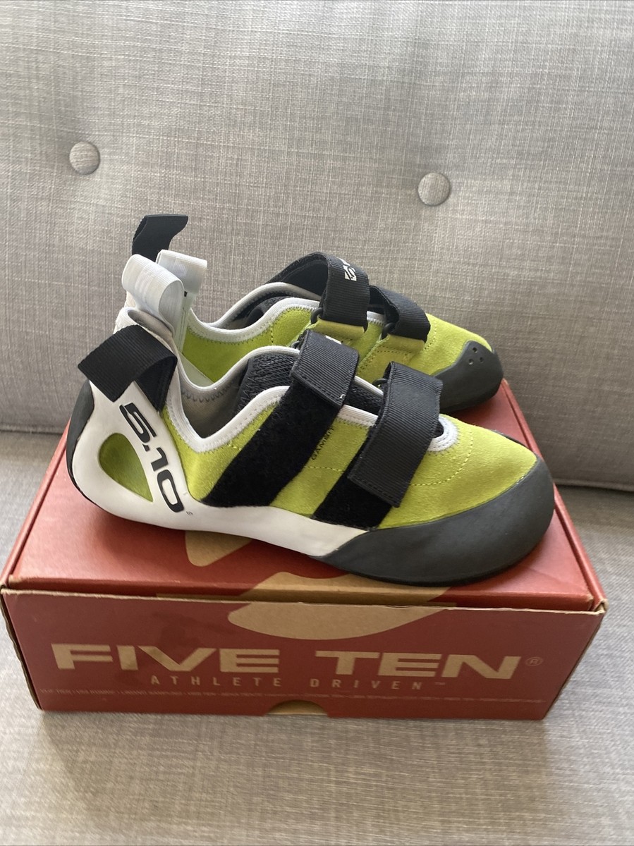 New Men s Five Ten 5.10 by Adidas Gambit VCS Climbing Shoes Size 8 Green eBay