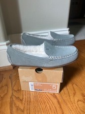 New Ugg women's slipper Lezly Koolaburra 5 gray ladies moccasin slip on