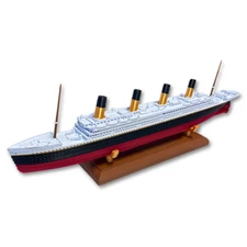 12” RMS Titanic Model With Removable Stand, Titanic Toys For Kids, Titanic Model