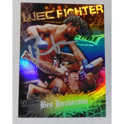 Image of Benson Henderson Signed UFC...