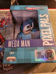 【★貴重★新品未開封】PIXEL PALS MEGA MAN（ロックマン） Mega Man Pixel Pal - The Pixels Geek