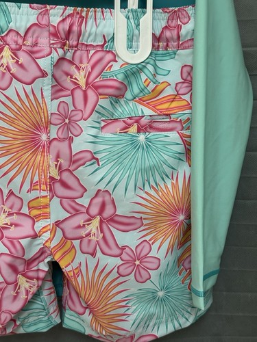 Member's Mark 2-Piece Family Swim Boy's Rashguard & Swim Trunk Set - Picture 6 of 13