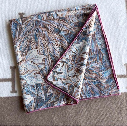 Hermes Shawl Scarf All'Orto Botanico di Palermo Stole Cashmere Silk Auth New 140 - Picture 4 of 10