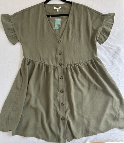 Maurice’s Women’s Dress Babydoll Short Loose Size Medium NEW